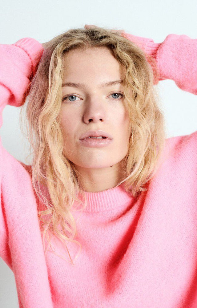 American Vintage VITOW Jumper - Pink melange