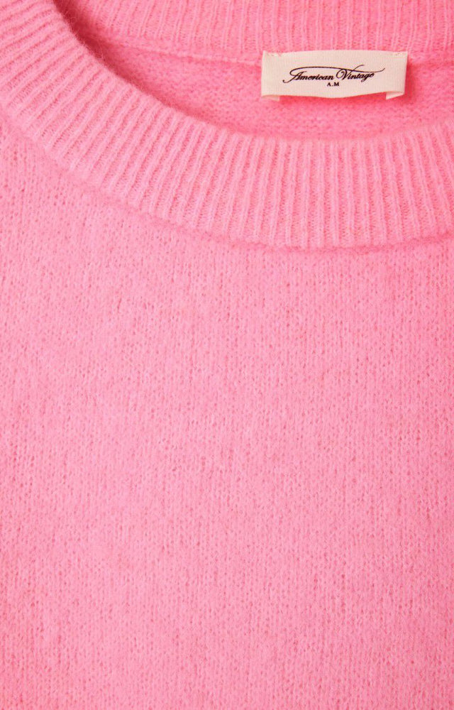American Vintage VITOW Jumper - Pink melange