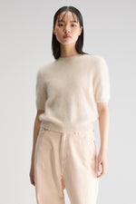 Bellerose DATAD ANGORA-BLEND SWEATER Parchemin