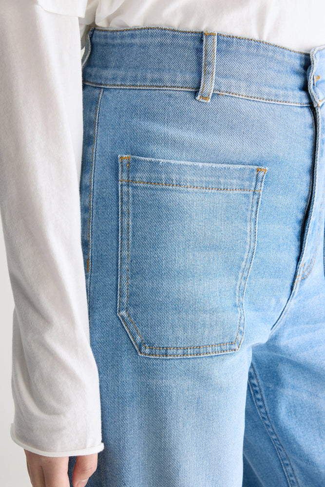 Bellerose PRESTON / DENIM N. 23 SLIM JEANS Used Blue