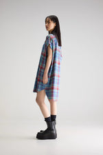 Bellerose GIANNA SLEEVELESS SHIRT DRESS Caraibes/Liane/Palissandre