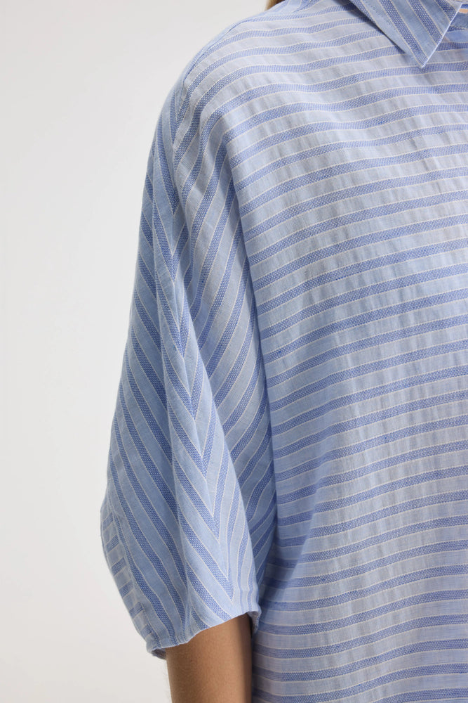 Bellerose JESSIE STRIPED BLOUSE Blue Striped