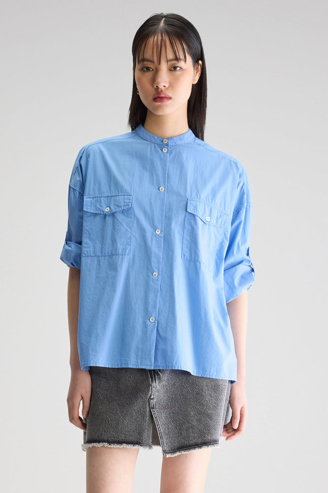 Bellerose KETTY POPLIN SHIRT Blue