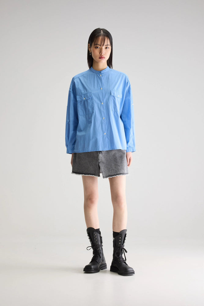 Bellerose KETTY POPLIN SHIRT Blue