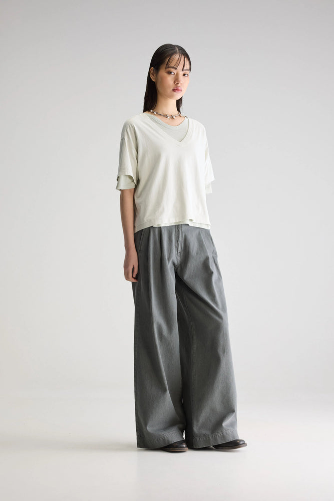 Bellerose STORMI SHORT-SLEEVE T-SHIRT Chalk