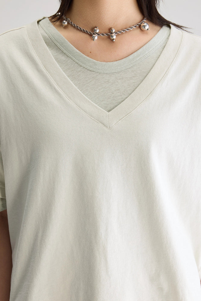 Bellerose STORMI SHORT-SLEEVE T-SHIRT Chalk