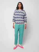 Bobo Choses Lucky Fish Relaxed Sweatshirt Navy Blue