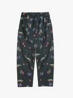 Bobo Choses Multicolor Artwork Print Cocoon Pants Dark Grey