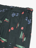 Bobo Choses Multicolor Artwork Print Cocoon Pants Dark Grey