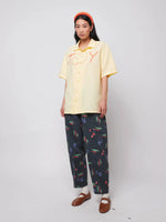 Bobo Choses Multicolor Artwork Print Cocoon Pants Dark Grey