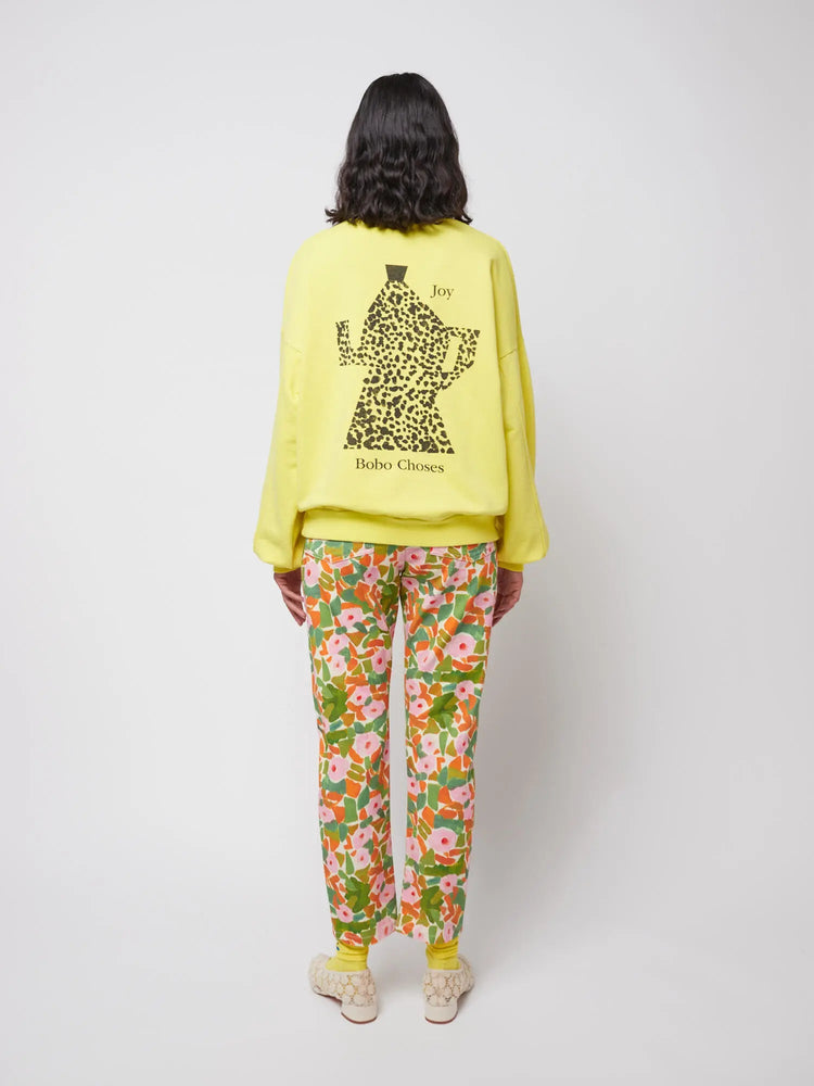Bobo Choses Breakfast Relaxed Sweatshirt Yellow