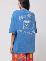 Bobo Choses Cup of Tea Oversized T-shirt Light Blue