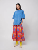 Bobo Choses Cup of Tea Oversized T-shirt Light Blue