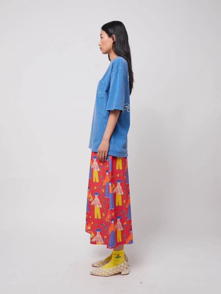 Bobo Choses Cup of Tea Oversized T-shirt Light Blue