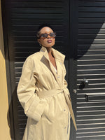 Collectors Club Calvin Trench Coat -  Beige