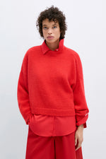 Cordera MOHAIR SWEATER RED