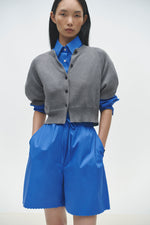 Cordera COTTON & CASHMERE TOP - GREY