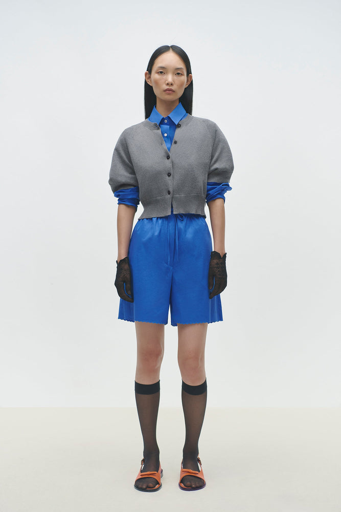 Cordera COTTON & CASHMERE TOP - GREY