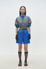 Cordera COTTON & CASHMERE TOP - GREY