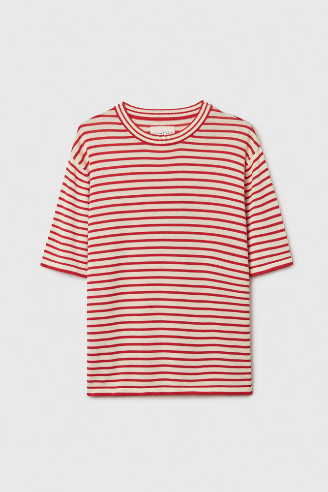 Cordera ORGANIC COTTON OVERSIZED STRIPED T-SHIRT