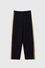Cordera ORGANIC COTTON POINTELLE PANTS - BLACK