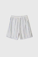 Cordera STRIPED BERMUDA WITH LACE