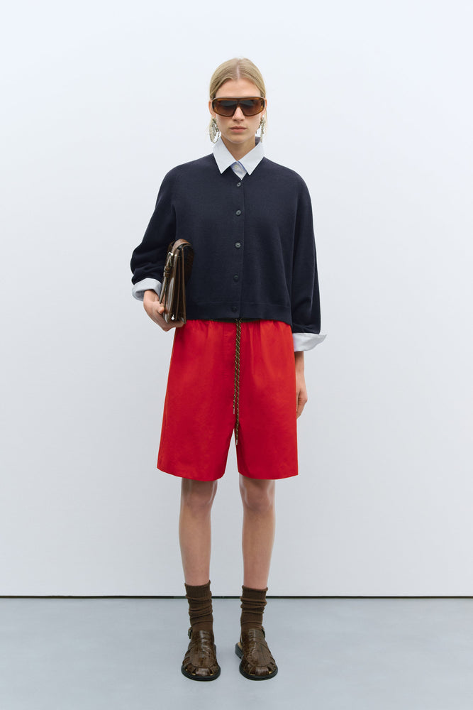 Cordera MERINO WOOL CARDIGAN - Navy