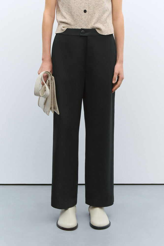 Cordera NEW TAILORING PANTS - Black