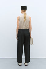 Cordera NEW TAILORING PANTS - Black