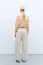 Cordera NEW TAILORING PANTS - Natural