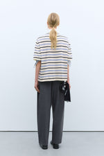 Cordera ORGANIC COTTON STRIPED T-SHIRT