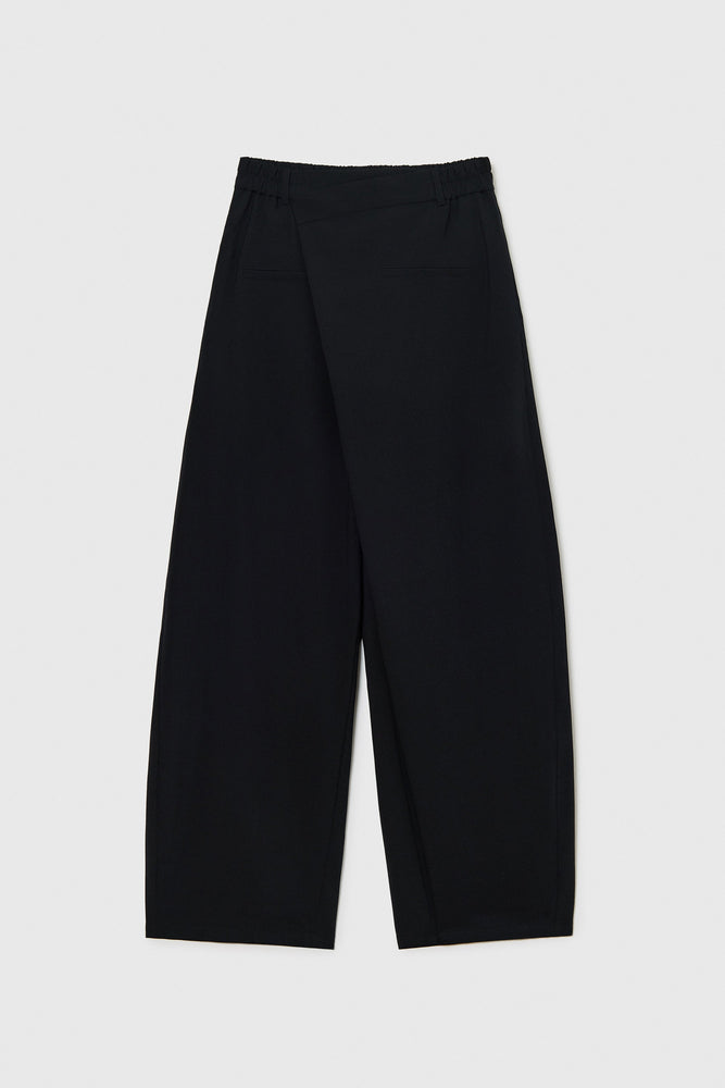 Cordera TAILORING CROSSOVER PANTS - Black
