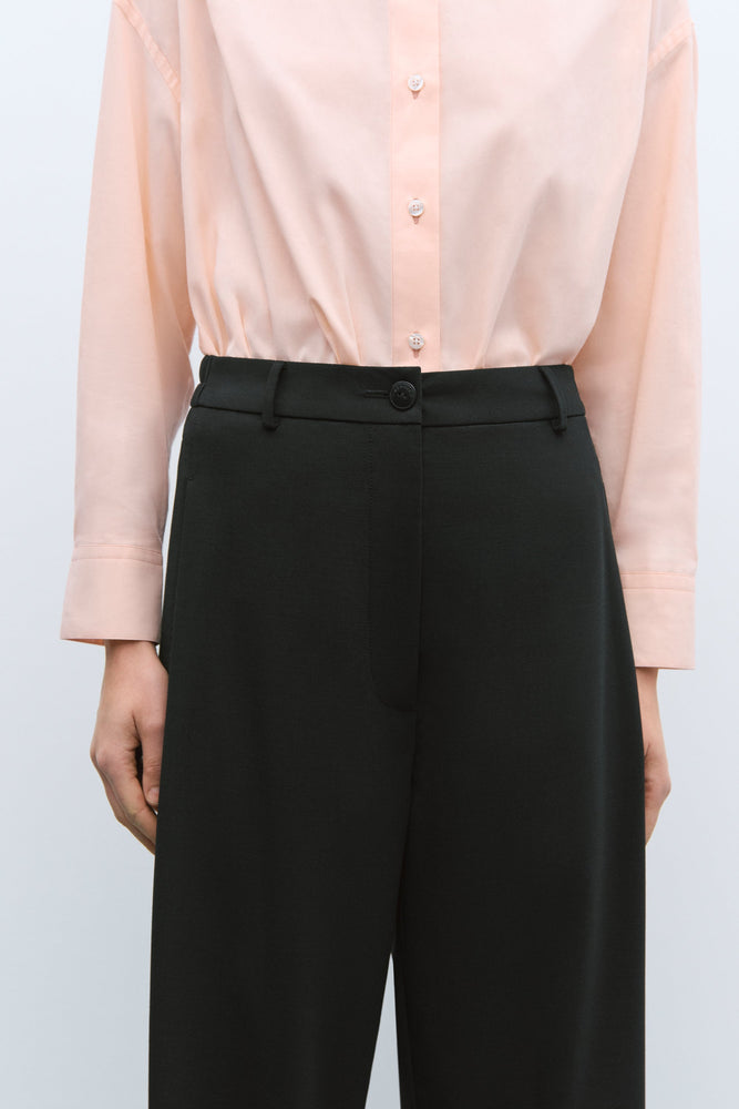 Cordera WIDE LEG PANTS - Black