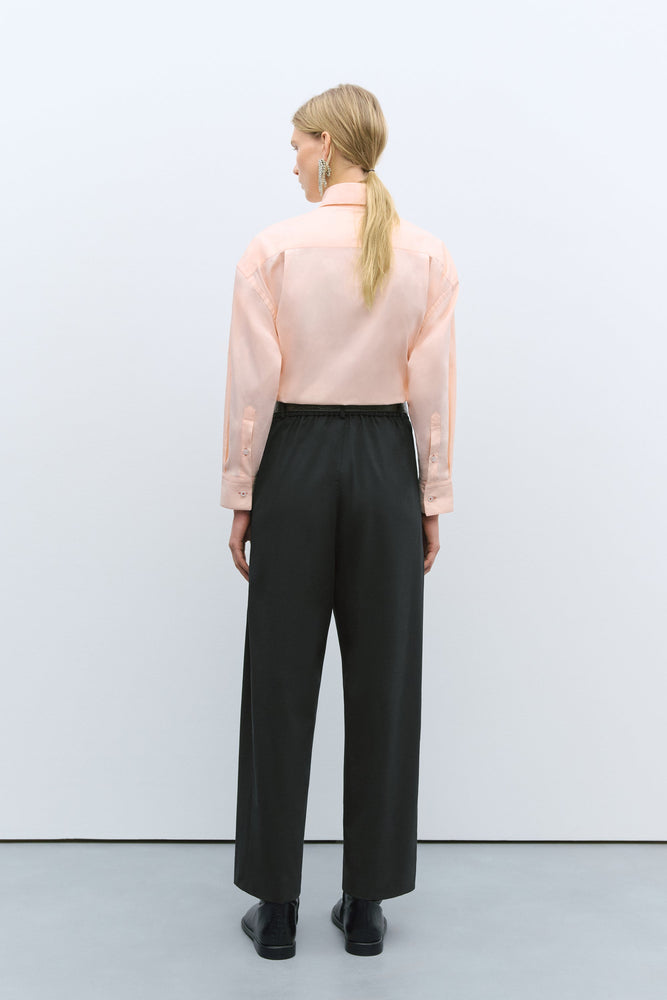 Cordera WIDE LEG PANTS - Black