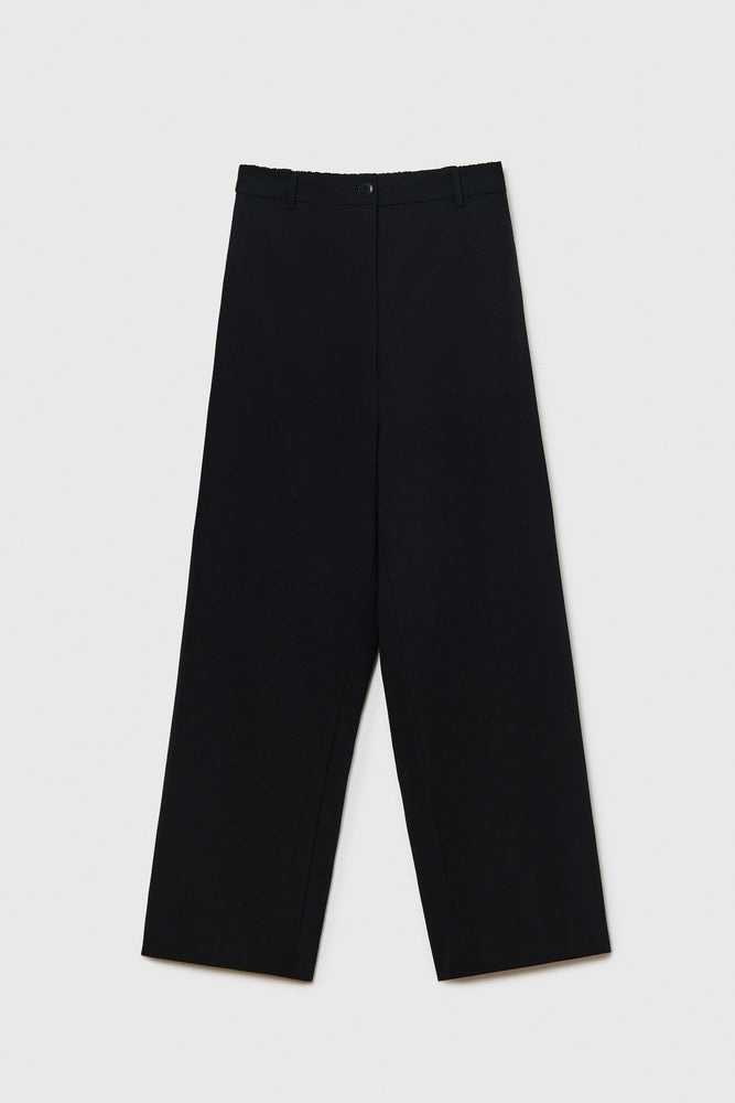 Cordera WIDE LEG PANTS - Black