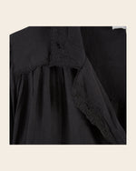 EMILE & IDA Capucine vintage blouse - Black