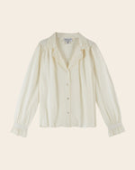 EMILE & IDA Capucine vintage blouse - Cream