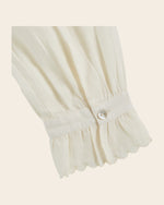 EMILE & IDA Capucine vintage blouse - Cream