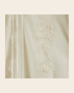 EMILE & IDA Charline embroidered vintage blouse - Cream
