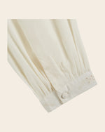 EMILE & IDA Charline embroidered vintage blouse - Cream