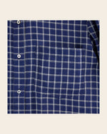 EMILE & IDA Clarance khadi checks shirt - Gramercy