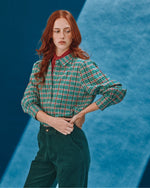 EMILE & IDA Clarance khadi checks shirt - Tartan