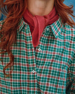 EMILE & IDA Clarance khadi checks shirt - Tartan