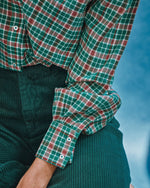 EMILE & IDA Clarance khadi checks shirt - Tartan