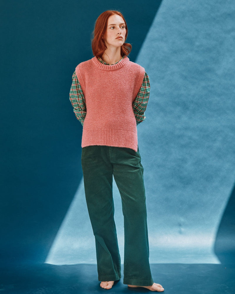EMILE & IDA Clarance khadi checks shirt - Tartan