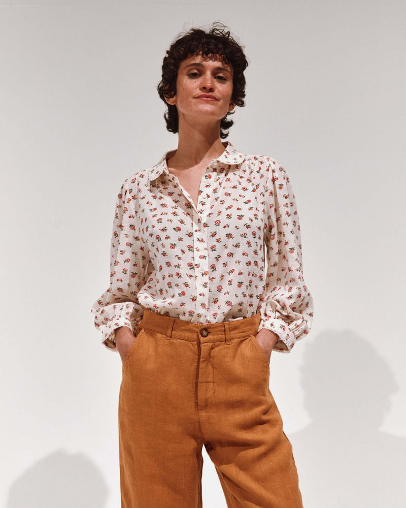 EMILE & IDA Beatrice printed blouse - Floresco