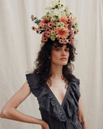 EMILE & IDA English embroidery maxi dress - Asphalt Grey