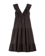 EMILE & IDA English embroidery maxi dress - Asphalt Grey