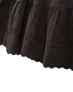 EMILE & IDA English embroidery maxi dress - Asphalt Grey