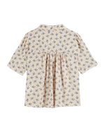EMILE & IDA Blouse with blue flowers - Clematite